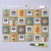 Happy Vaderdag Briefkaart Tissuepapier (Craft)