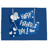 Happy Vaderdag - Cadeautas groot (Achterkant)