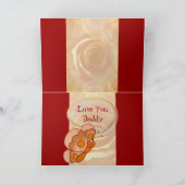 Happy Vaderdag Card Kaart (Binnen)