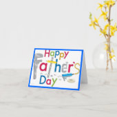 Happy Vaderdag Card Kaart (Gele Bloem)