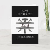 Happy Vaderdag Carpenter Builder Kaart (Voorkant)