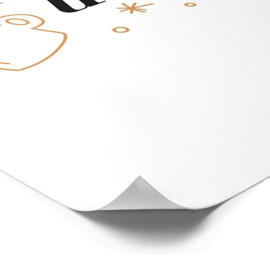 Happy Vaderdag Cool Creative Design Poster (Hoek)