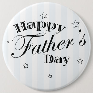 Happy Vaderdag Dad Gift Idea Ronde Button 6,0 Cm