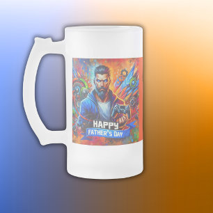 Happy Vaderdag Daddy Gamer   Matglas Bierpul