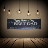 Happy Vaderdag | De beste papa banner ter wereld