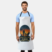 Happy Vaderdag: een held zonder cape Schort (Gedragen)