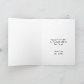 Happy Vaderdag Field & Sky Kaart (Binnen)