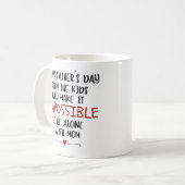 Happy Vaderdag Fun Gift van de Kinderen Koffiemok (Voorkant links)