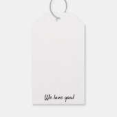 Happy Vaderdag Gift Label Cadeaulabel (Achterkant)