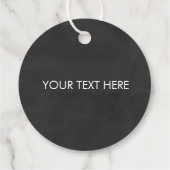 Happy Vaderdag Gift Label, Papa Label, Chalkboard Bedankjes Labels (Achterkant)