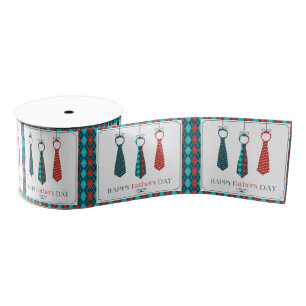 Happy Vaderdag Grosgrain Lint