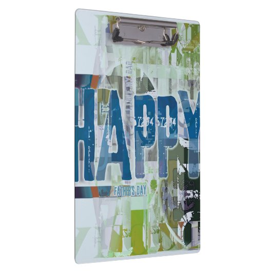 Happy Vaderdag Ik hou van mijn vaders klembord 69 (Rechts)