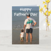 Happy Vaderdag Kaart (Gele Bloem)