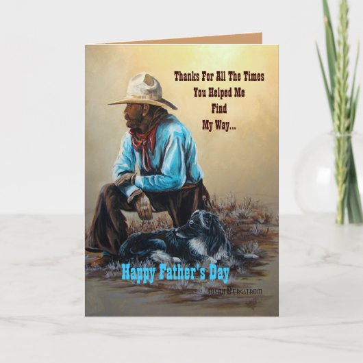Happy Vaderdag Kaart (Voorkant)