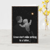 Happy Vaderdag Kaart (Gele Bloem)