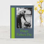 Happy Vaderdag Kaart (Gele Bloem)