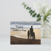 Happy Vaderdag Kaart Sjabloon (Staand voorkant)