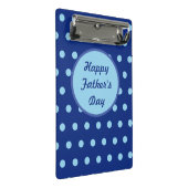 Happy Vaderdag Mini Klembord (Navy) (Schuin)