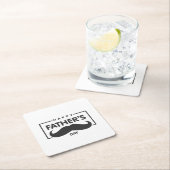 Happy Vaderdag Mustache | Onderzetter (Insitu)