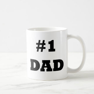 Happy Vaderdag - nummer 1 papa - #1 papa Koffiemok