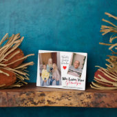 Happy Vaderdag, opa twee foto Fotoplaat (Zijkant)