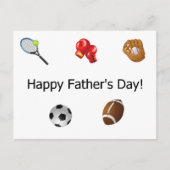 Happy Vaderdag over de grootste sport Briefkaart (Voorkant)