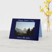 Happy Vaderdag, over de kilometers Kaart (Gele Bloem)