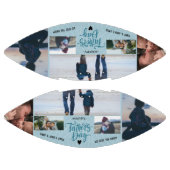 Happy Vaderdag Photo Collage Aangepaste namen American Football (Panelen)