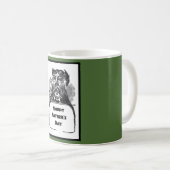 Happy Vaderdag  Retro Tekening Koffiemok (Voorkant rechts)