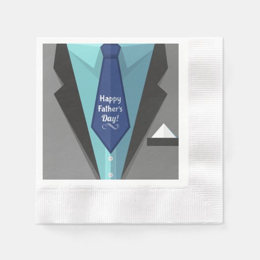 Happy Vaderdag Servetten (Voorkant)