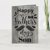 Happy Vaderdag Son Kaart (Voorkant)