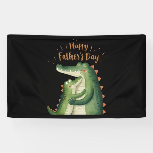 Happy Vaderdag Spandoek (Horizontaal)