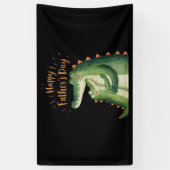 Happy Vaderdag Spandoek (Verticaal)