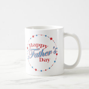 Happy Vaderdag Stars Koffiemok