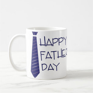 Happy Vaderdag Stropdas Koffiemok