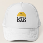 Happy Vaderdag Super Pap Trucker Pet (Voorkant)
