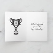 Happy Vaderdag | Vader Vist met dochter Kaart (Binnen)