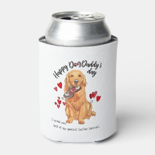 Happy Vaderdag van je Golden Retriever Blikjeskoeler