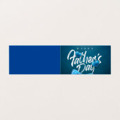 Happy Vaderdag Visitekaartjes (Buitenkant ongevouwen)