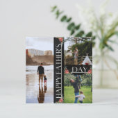 Happy Vaderdag wish card Aankondiging (Staand voorkant)