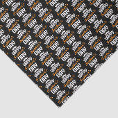 Happy Vaderdag word getild Tissuepapier (Detail)