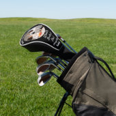 Happy Vaderdag World's beste papieren foto van pap Golfheadcover (Insitu)