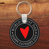 Happy Vaderdag- zegel Sleutelhanger (Voorkant)