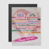 Happy Valentijn - 1 Corinthians 13 (Voorkant / Achterkant)