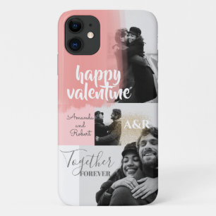 Happy Valentijns  Couple Photo iPhone 11 Hoesje