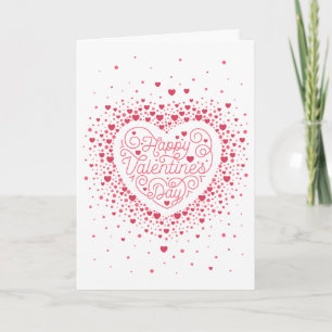 HAPPY VALENTIJN'S DAY / Gevouwen Valentijns Kaart