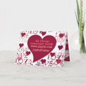 Happy Valentijn's Day Kaart (Achterkant)