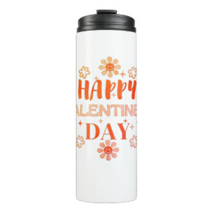 Happy Valentijn's Day Love Design Thermosbeker