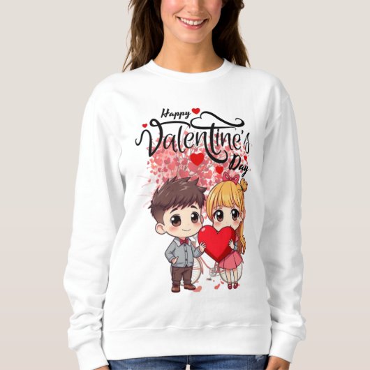 Happy Valentijn's Day T-shirt voor vrouwen - Schat (Voorkant)