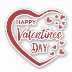 Happy Valentijns Sticker